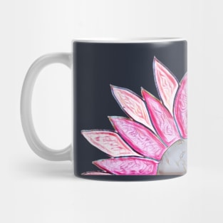 Sunflower half 14 Mug